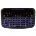 A36 Wireless Mini Air Mouse Flat Touch Pad Colorful Backlight Keyboard