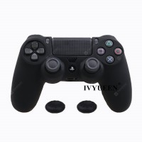 44 Colors Silicone Camo Protective Skin Case For Sony Dualshock 4 PS4 DS4 Pro Slim Controller Thumb Grips Joystick Caps
