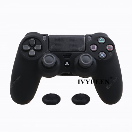 44 Colors Silicone Camo Protective Skin Case For Sony Dualshock 4 PS4 DS4 Pro Slim Controller Thumb Grips Joystick Caps