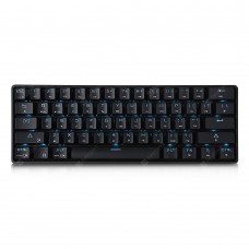 DK61 BT4.0 Wired Dual-mode Mechanical Keyboard 61 Keys RGB Light for Windows / Mac OS / Android