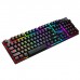 T-wolf T20 Wired Membrane Keyboard Computer Colorful Backlight T-wolf T20 Wired Membrane Keyboard Computer Colorful Backlight