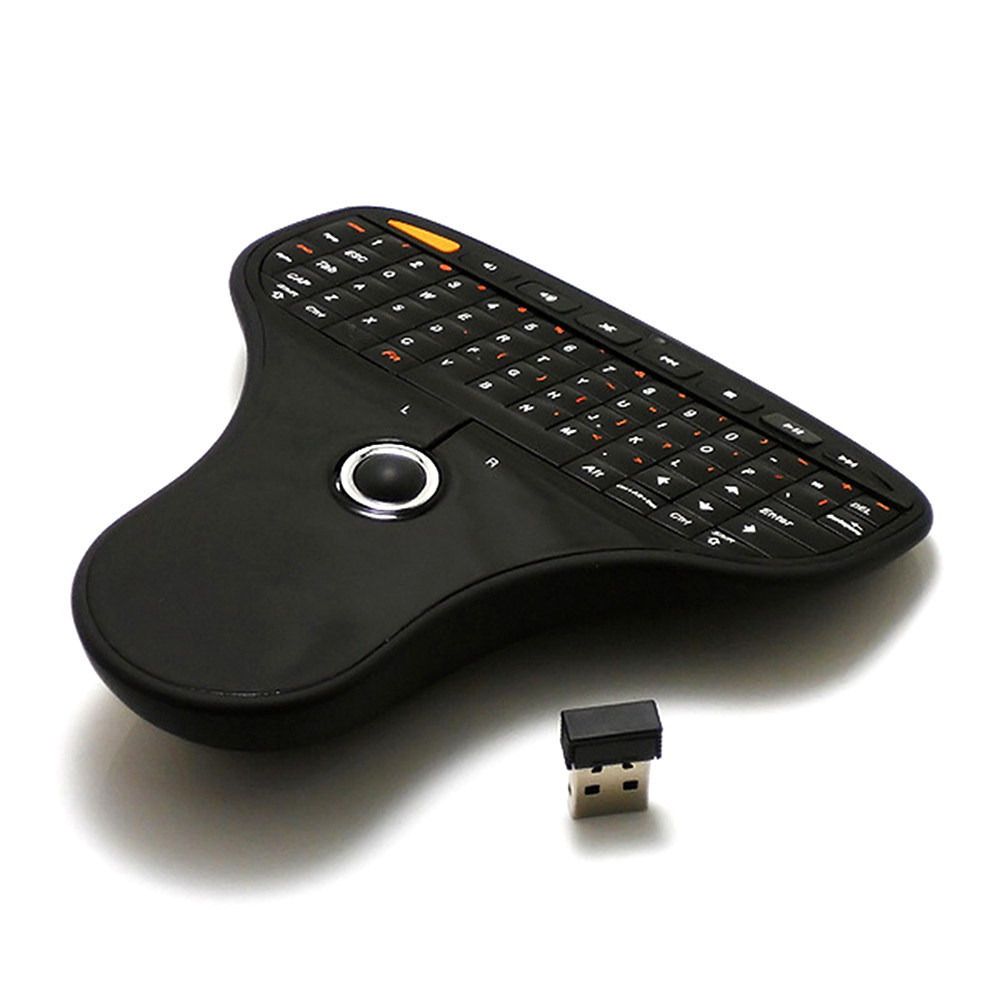 Flying Squirrels and Gyroscope Wireless 2.4G Wireless Remote Control 3D Mouse- Black Flying Squirrels and Gyroscope Wireless 2.4G Wireless Remote Control 3D Mouse- Black