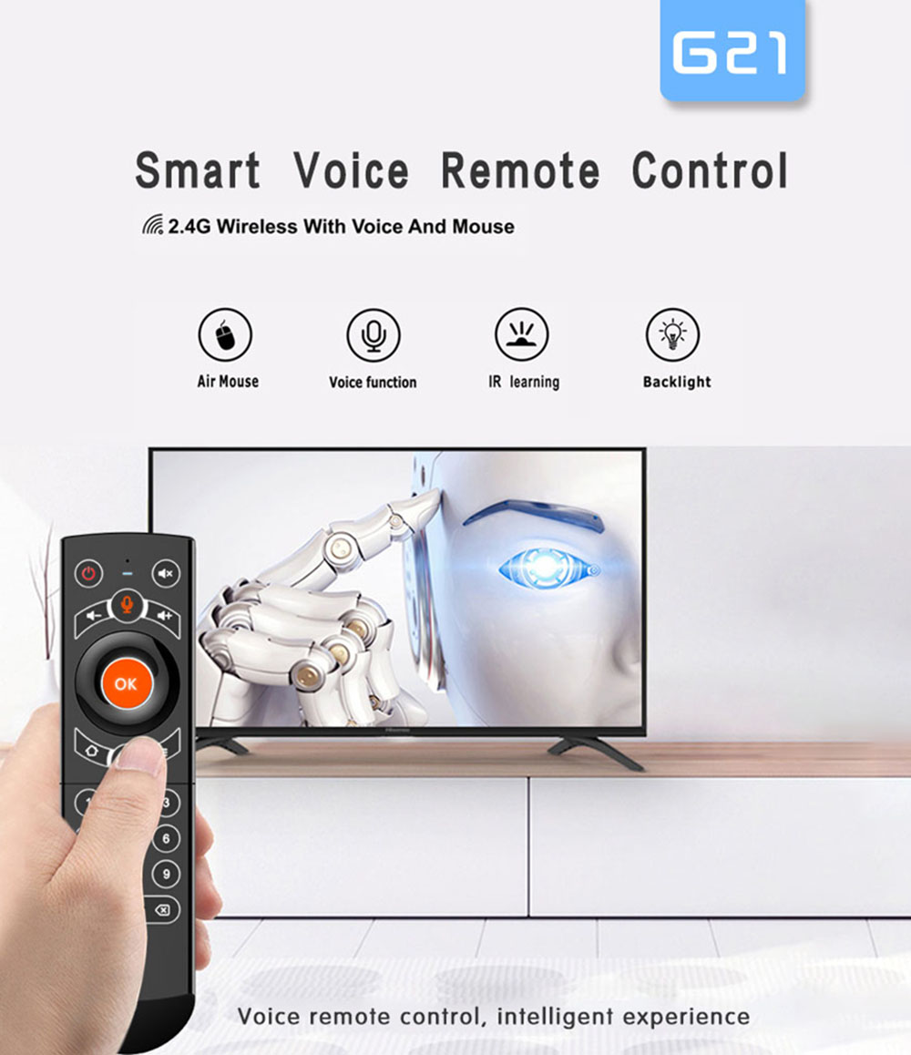 G21 Air Mouse Remote Controller - Black G21 Air Mouse Remote Controller - Black