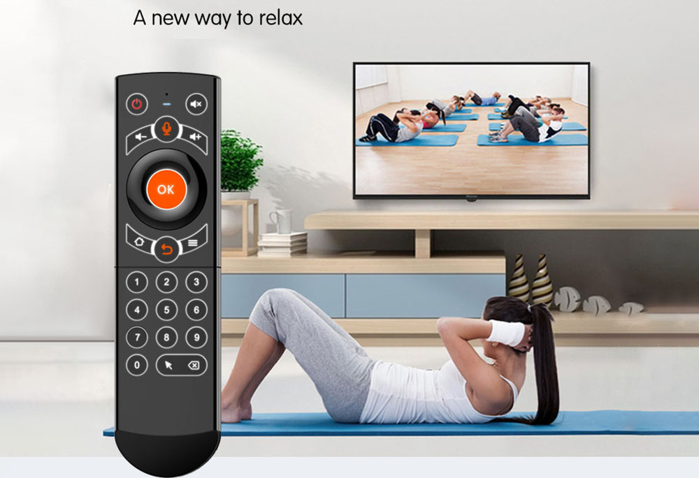 G21 Air Mouse Remote Controller - Black G21 Air Mouse Remote Controller - Black