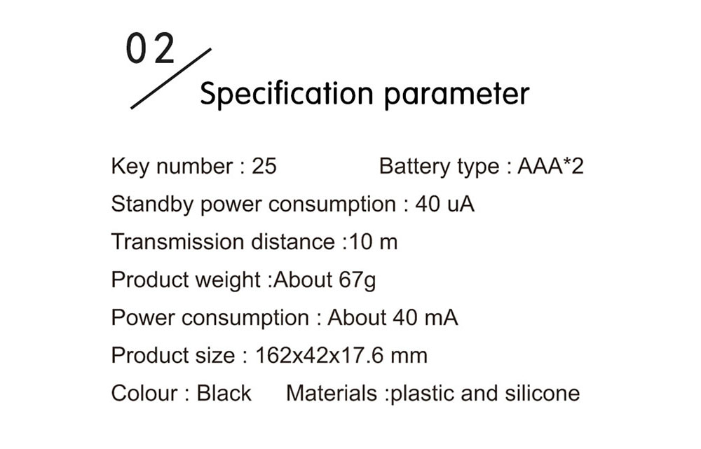 G21 Air Mouse Remote Controller - Black G21 Air Mouse Remote Controller - Black