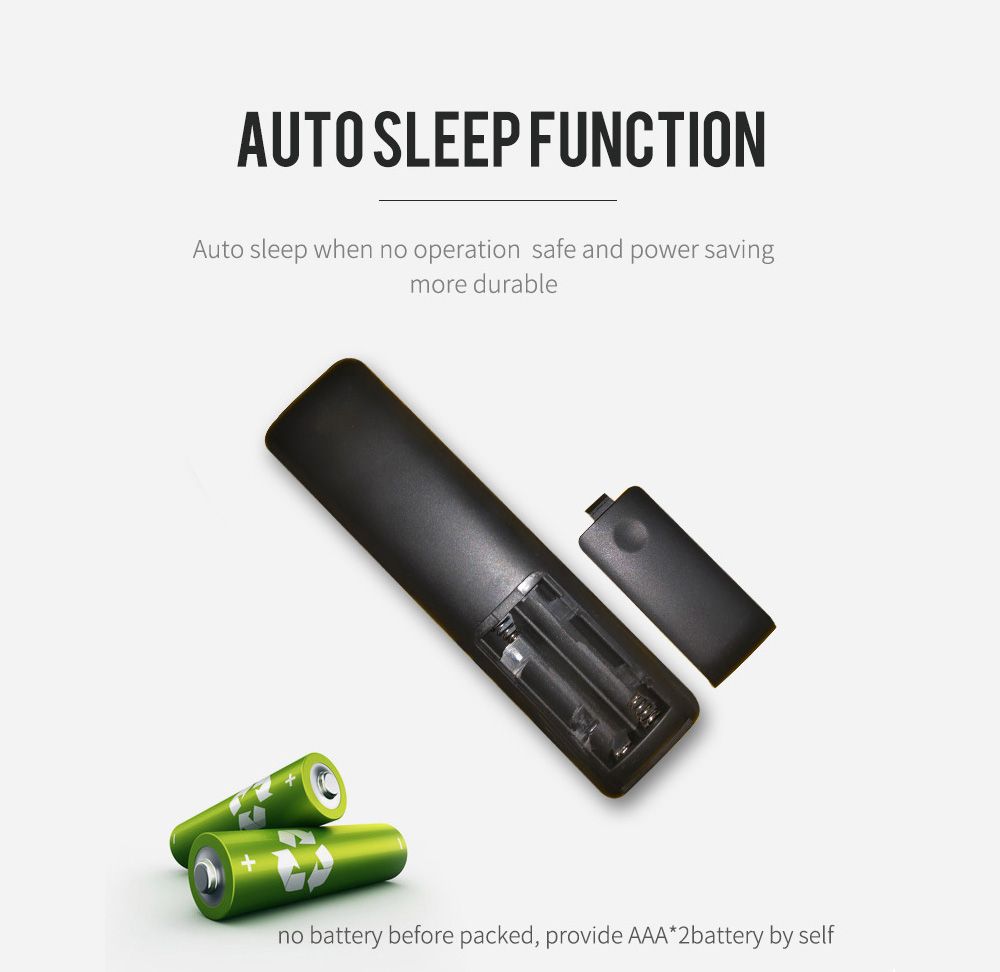 MT3 Wireless Air Mouse - Black 2.4G without Voice Remote Control MT3 Wireless Air Mouse - Black 2.4G without Voice Remote Control