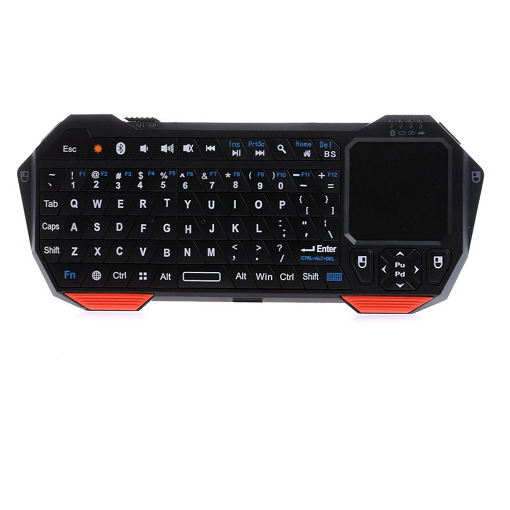 Wireless Bluetooth Air Flying Squirrels Backlight Touch The Mini Game Keyboard- Black Wireless Bluetooth Air Flying Squirrels Backlight Touch The Mini Game Keyboard- Black