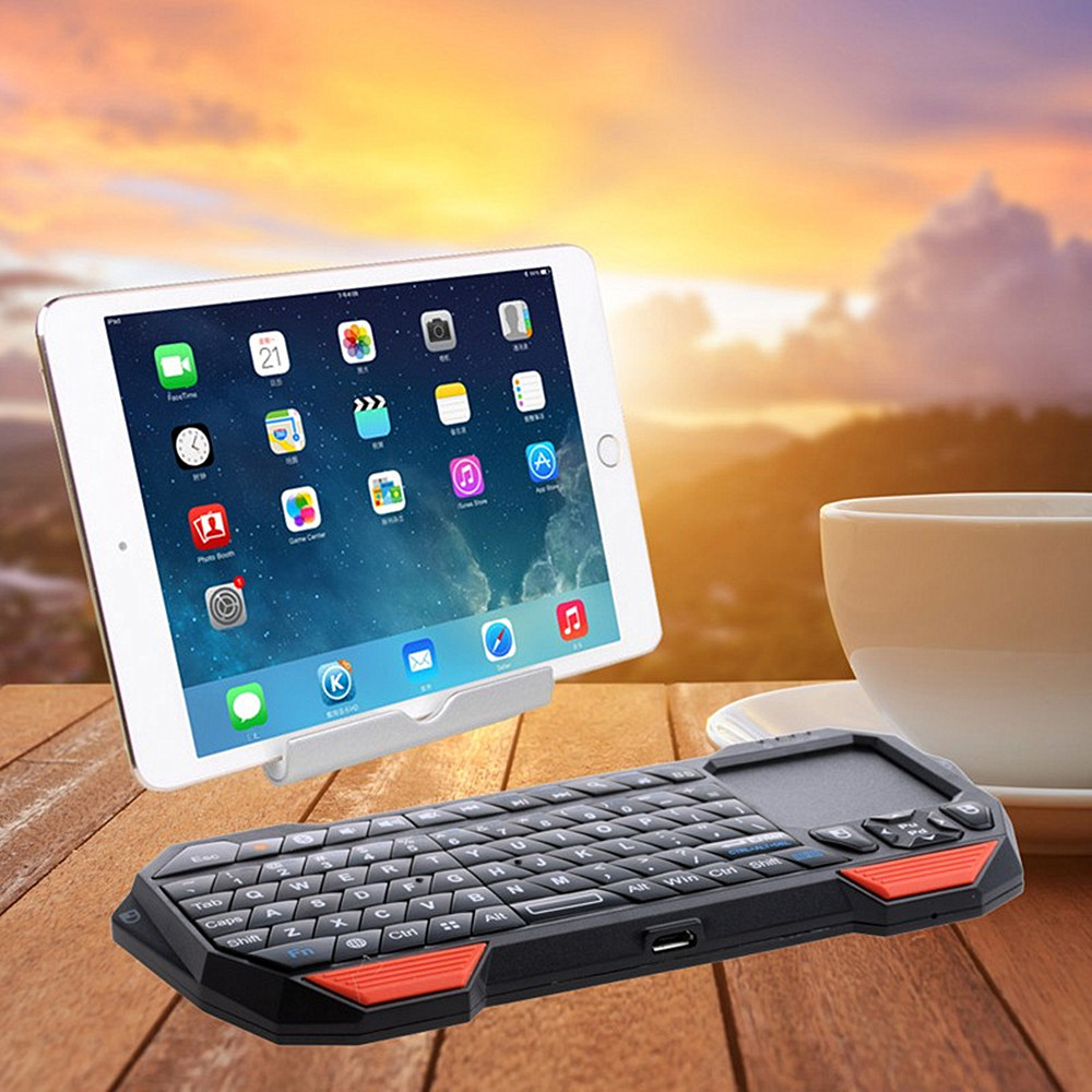 Wireless Bluetooth Air Flying Squirrels Backlight Touch The Mini Game Keyboard- Black Wireless Bluetooth Air Flying Squirrels Backlight Touch The Mini Game Keyboard- Black