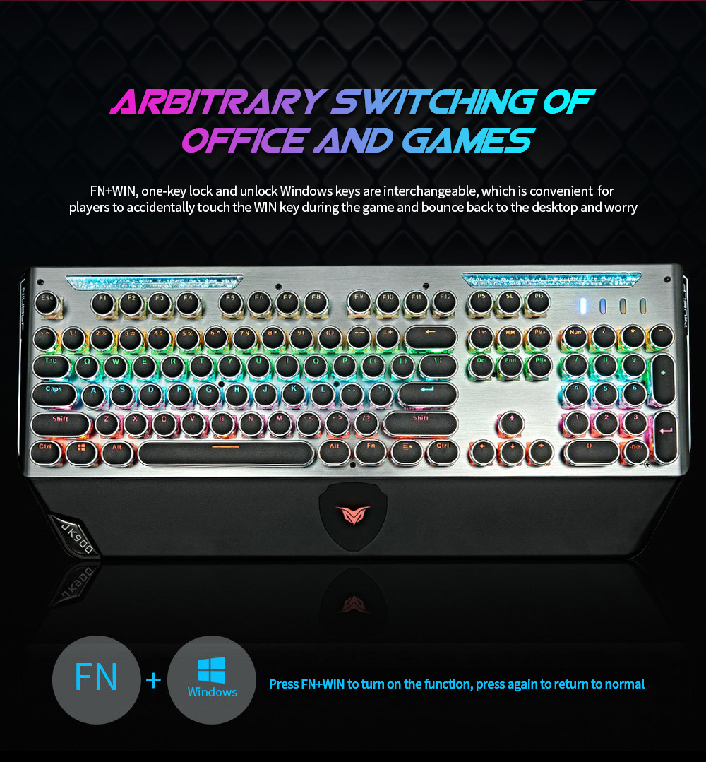 Professional Gaming Mechanical Keyboard Arbitrary switching of office and games